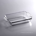 Crystal 1.9L Clear Glass Square Baking -Fraking